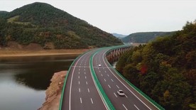 高速公路航拍素材