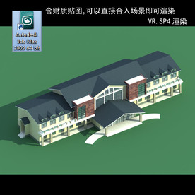 中式建筑 中式多层建筑