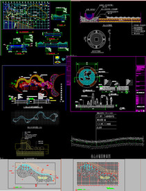 园林小景建筑图