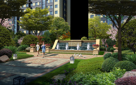 园林景观 社区 公园图片