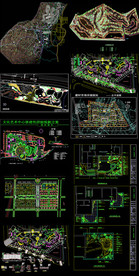 公园园林规划平面图