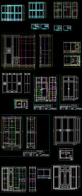 整木家具CAD图纸