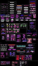 围墙围栏CAD图纸