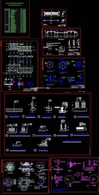 园林景观建筑施工图
