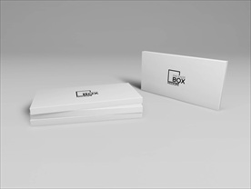 四边形空白技产品包装盒设计样