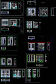 精选衣柜CAD图