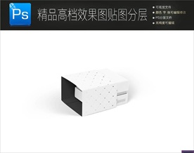 高档礼盒效果图PSD分层