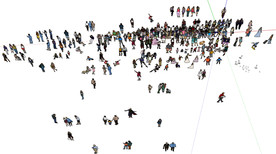 人物配景SU模型