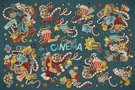 手绘3D影视创意插画设计
