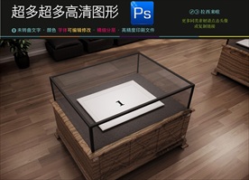 户型 沙盘 展柜样机效果图