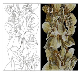 抽象油画花素材-抽象油画花图片-抽象油画花设计模板-昵图网