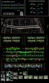 园林道路设计图纸