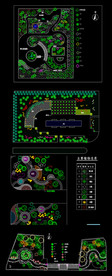 园林道绿CAD图纸
