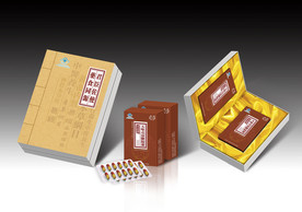 保健品包装展开图