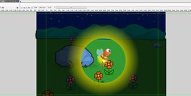 遮罩动画夏日萤火虫飞舞8秒