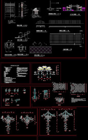 古牌坊建筑设计详图