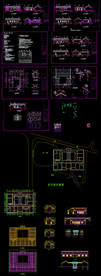 仿古住宅建筑图纸