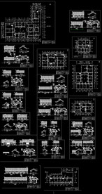 四合院建筑设计图纸