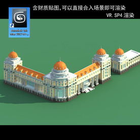 花园洋园 欧式洋房 多层建筑