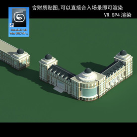 花园洋园 欧式洋房 多层建筑