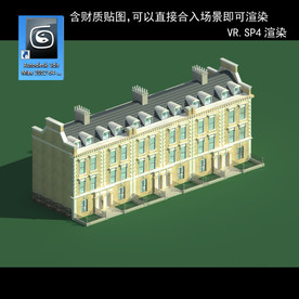 花园洋园 欧式洋房 多层建筑