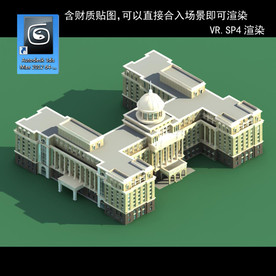 花园洋园 欧式洋房 多层建筑