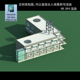 规划建筑 简易建筑 规划体块