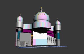 展览展示设计创意缤纷