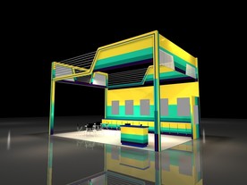 展览展示设计创意缤纷