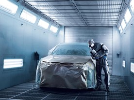 宝马 售后喷漆 钣喷图片