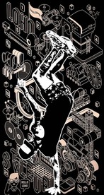 原创潮流街舞高清分层