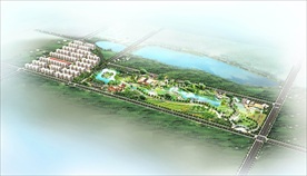 大型园区模型和材质