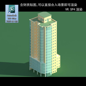 规划建筑 简易建筑 规划体块