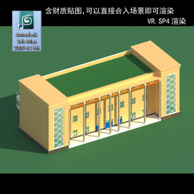 规划建筑 简易建筑 规划体块