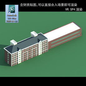 规划建筑 简易建筑 规划体块