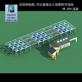 花架 廊架 景观花架 小区廊架