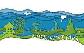 剪纸立体背景墙