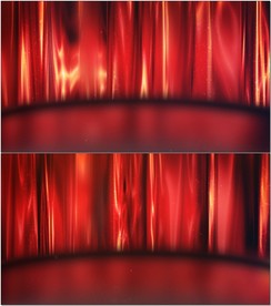 舞台红色幕布动态背景