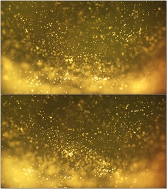 唯美大气金色粒子背景