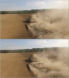 翻地车农田翻地运作