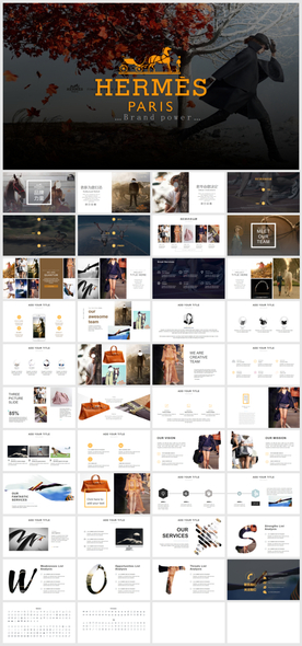 欧美风服装设计公司介绍PPT