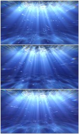 海洋阳光背景视频