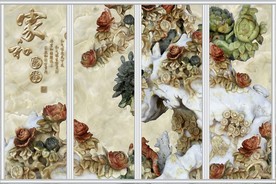 玉雕家和富贵移门