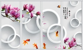 满庭花现代移门