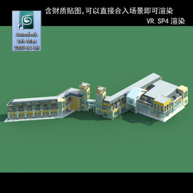 写字商业楼 商业群 现代商业