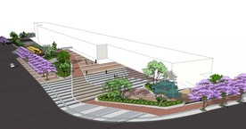 绿色景观大道 园林