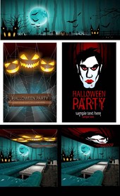 3D神秘恐怖主题KTV空间壁画