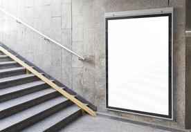 楼梯过道广告样机