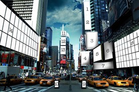 商铺广告机样图