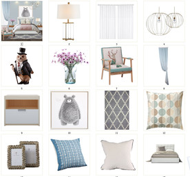 清新卧室装饰组合